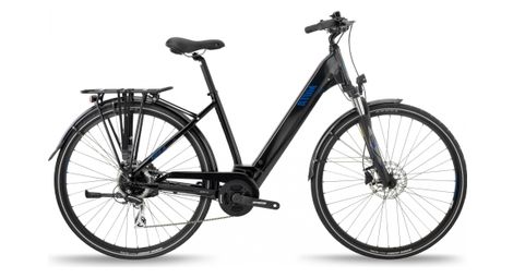 Producto reacondicionado - bh atom city wave shimano acera 8v 500 wh 700 mm negra bicicleta eléctrica de ciudad m / 165-177 cm