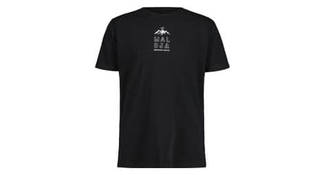 T shirt maloja breitnockm organic cotton noir
