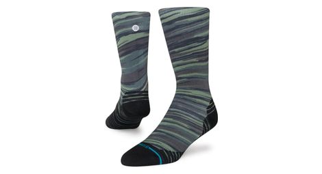 Chaussettes stance performance slant crew vert camouflage 