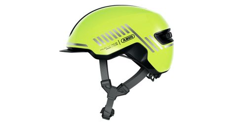 Casco de señalización abus hud-y amarillo