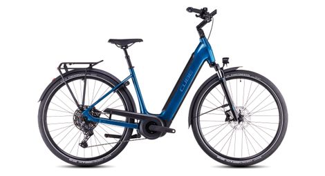 Vélo de Ville Électrique Cube Supreme Hybrid Pro 625 Easy Entry Shimano Cues 11V 625 Wh 700 mm Bleu Electric