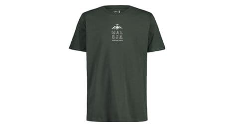 T-shirt maloja breitnockm. organic cotton vert