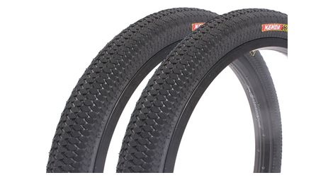 2x pneus BMX KENDA Kiniption 20 pouces x 2,10 pouces noir