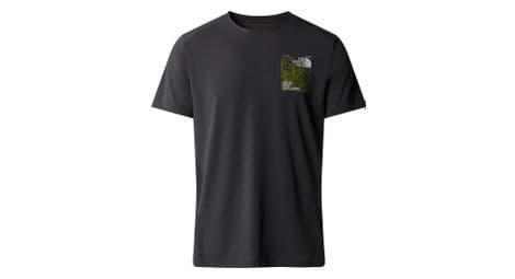 The north face lightning graphic grey short sleeve t-shirt