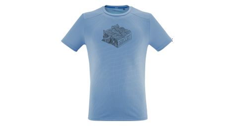 Camiseta azul millet kamet map de hombre