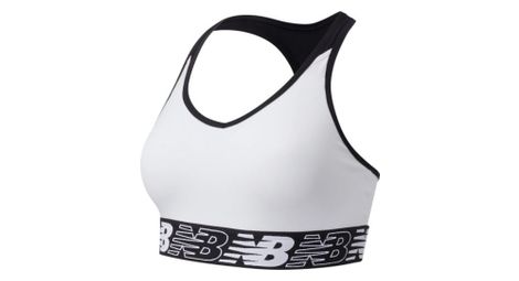 Sujetador deportivo new balance nb pace bra 3.0 blanco mujer