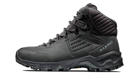 Chaussures de randonnee femme mammut nova iv mid gore tex noir