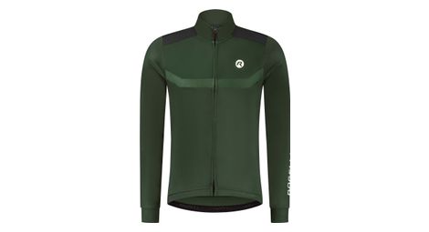 Maillot manches longues velo rogelli mono - homme - vert