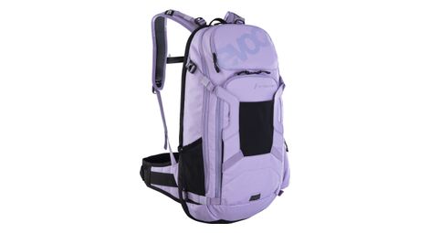 Mochila con protecciónpara la espalda evoc fr trail e-ride 20l morado