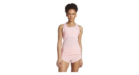 Adidas adizero tanktop in roze voor dames