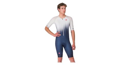 Castelli core tri tri top free speed 3 herren mc blau weiß