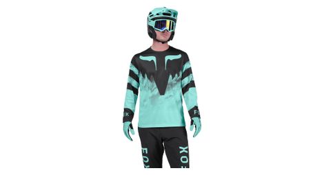 Maillot manches longues fox ranger kairos turquoise