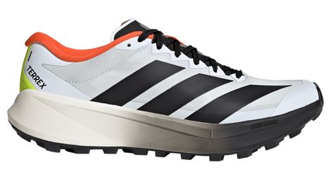 adidas terrex agravic 4 trail running shoes white black men s