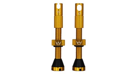 Valvole tubeless peaty's x chris king mk2 60mm gold