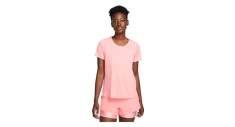 Camiseta de manga corta nike dri-fit fast pink para mujer