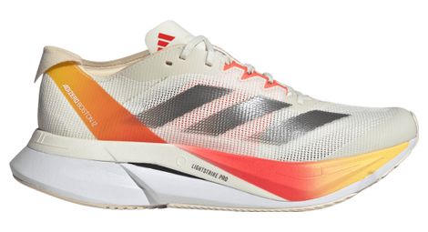 Chaussures de running femme adidas performance adizero boston 12 beige orange