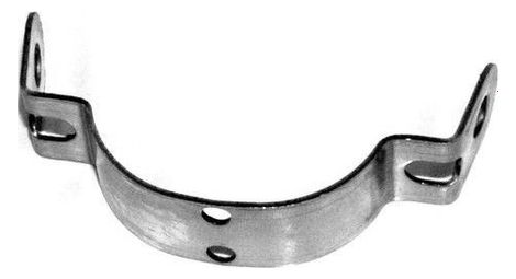 Porte-canne de garde-boue zefal 45 mm argent