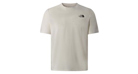 Camiseta the north face topographic foundation blanca