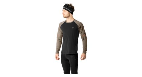 Maillot manches longues dynafit alpine pro marron homme