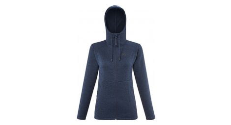 Millet tribeni hoodiew fleece blauw