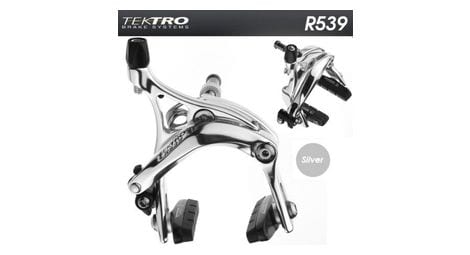 Etrier de frein de route arrière tektro r539 silver (nut)