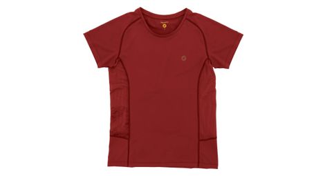 t shirt technique lagoped teetrek marron femme