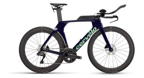 Vélo de triathlon cervélo p shimano ultegra di2 12v bleu 2024