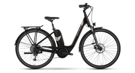 Vélo de ville électrique raymon cityray e 5.0 se tektro 9v 500wh 700mm marron 2024