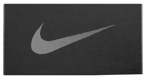 Serviette nike sport towel medium 80cm x 38cm noir gris