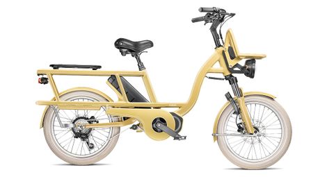 Vélo Cargo GAYA, L'Incroyable Le Court, Moka, pack solo