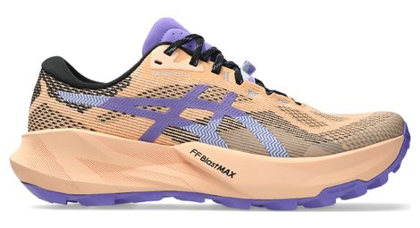 asics trabuco 14 trail shoes coral purple women s