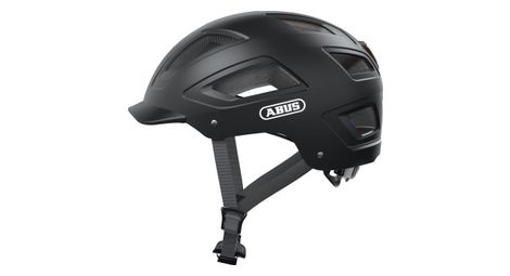 Casco de señalización abus hyban 2.0 led negro