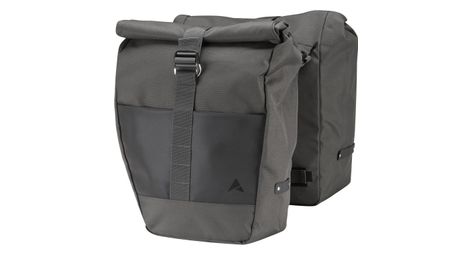 Paire de sacoches de porte bagages altura grid 30l gris charcoal