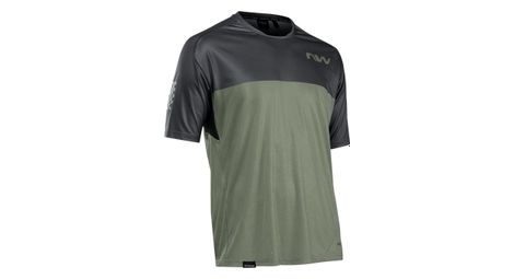 Maillot manches courtes northwave edge noir vert