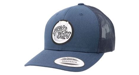 Casquette pride trucker patch mesh v2 bleu