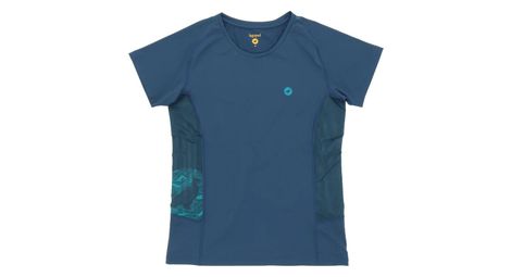 lagoped teetrek dark blue women s technical t shirt