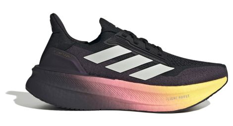 Adidas ultraboost 5x running shoes black/pink/orange women's