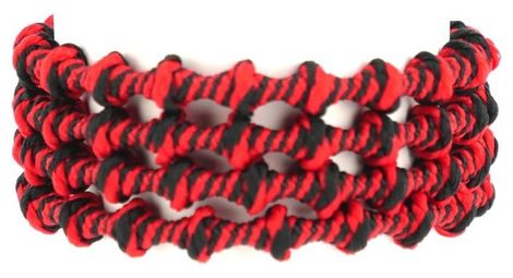 xtenex original running laces 75 cm black red