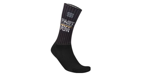 Calzini Sportful Fast Not Fun Nero