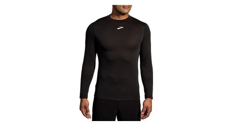 Maillot manches longues brooks high point long sleeve noir homme