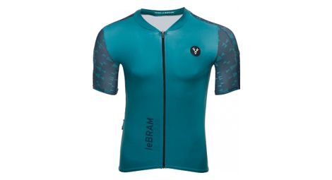 Maillot manches courtes lebram loze bleu pelforth coupe aero