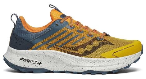 Scarpe da trail saucony ride tr2 giallo/blu uomo