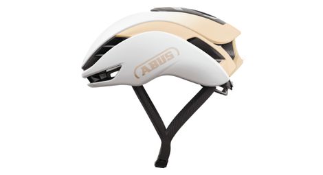 Abus gamechanger 2.0 road casco - bianco/beige