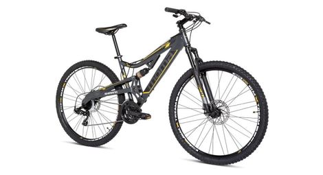 Moma bikes velo vtt eqx 29 5 0 aluminium shimano 24v freins a disque double suspension plusieurs tai