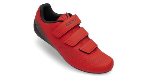 Chaussures route giro stylus rouge