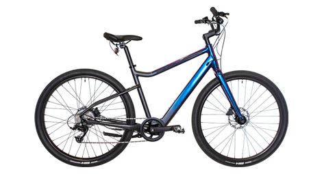 Gereviseerd product - elektrische stadsfiets cannondale treadwell neo 2 eq microshift 8v 250wh 650b violet / zwart 2023