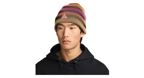 Gorro nike peak marrón/burdeos