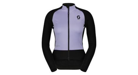 Cortavientos Scott RC Pro Warm Hybrid Gore-Tex Mujer Violeta/Negro