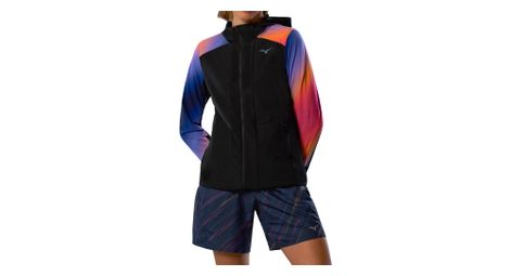 Veste coupe-vent Mizuno Active Alpha Noir/Multicolore Femme