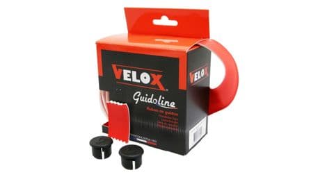 Ruban de guidon velox high grip maxi confort 3.5mm rouge